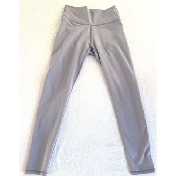 Pants - Light Purple/Gray High Waisted Athletic Yoga Leggings Womens XS Solid Stretch